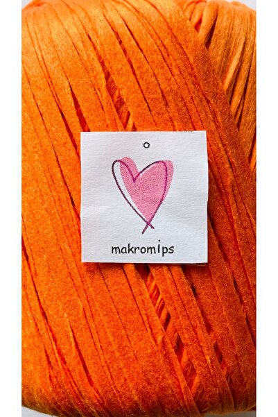 Makromİps PREMIUM SOFT RAFFIA - 50g/65m Soft Marbled Raffia Bag, Silk Dress Tip