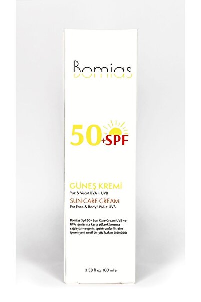BOMİAS Bomias Güneş Kremi Spf 50+