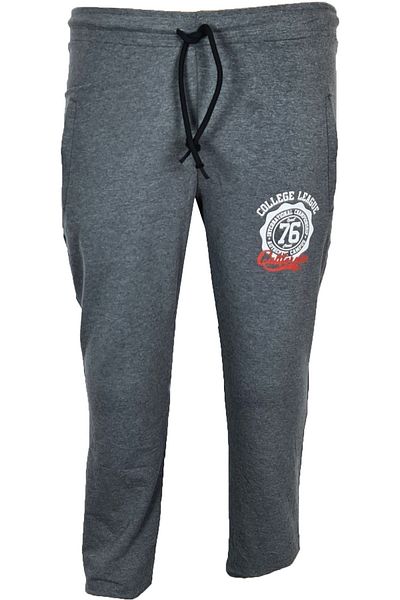 Epos Unisex Large Size Sweatpants Gray