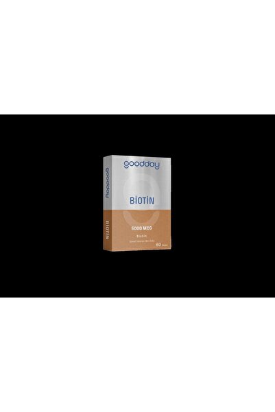 goodday Biotin 60 Tablet - 5000 Mcg Biotin