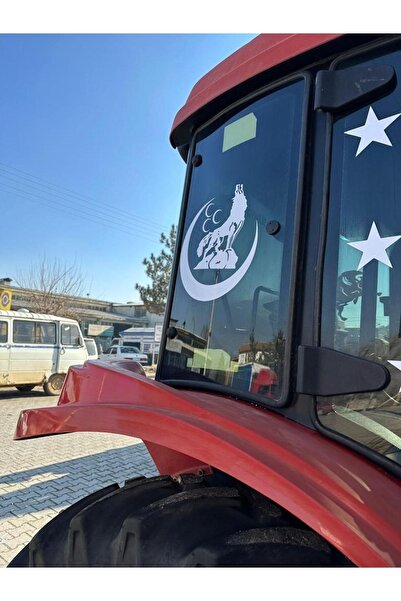 Genel Markalar Üç Hilal Bozkurt Sticker Araba Kamyon,traktör Sricker,oto Stic...