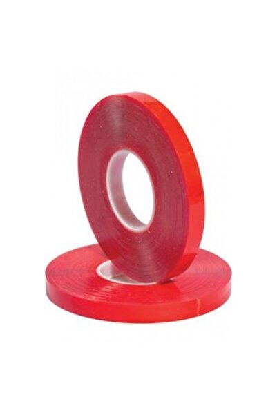 Çift Taraflı Bant Kırmızı Silikon Bant 15 Mm 5 Metre