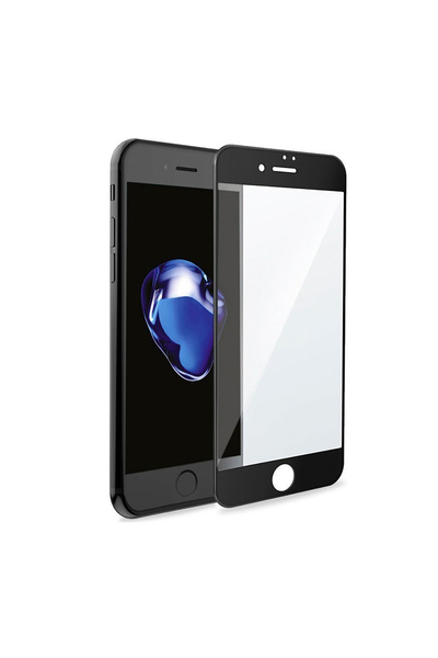 Nettech İphone 7 Uyumlu Tam Kaplayan Seramik Nano Ekran Koruyucu - Siyah
