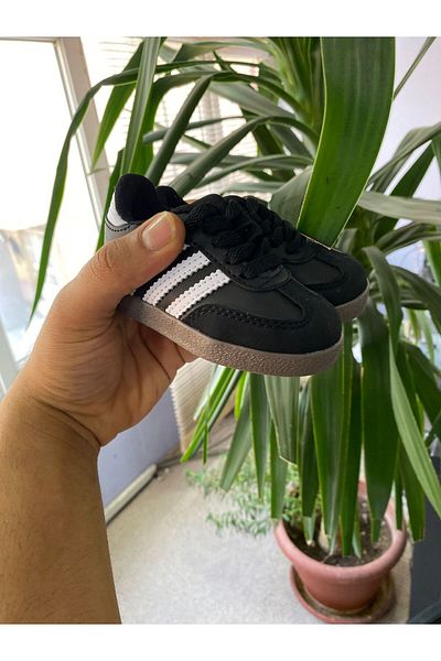 STARYOU STORE Adidași unisex din piele albă și neagră - pantofi sport pentru copii