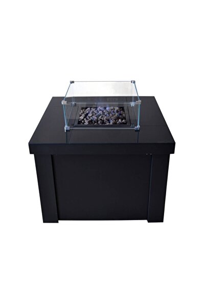 Aygaz Lhotse 817-S LR Dış Mekan Isıtıcı - Lav Taşlı - Siyah