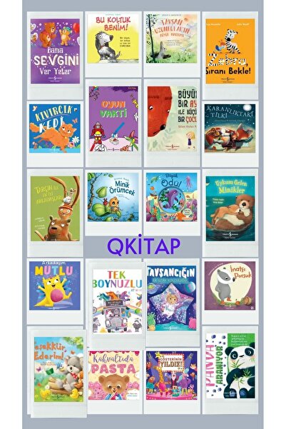 TÜRKİYE İŞ BANKASI KÜLTÜR YAYINLARI YENİ-okul öncesi ve 1.sınıf 15 kitaplık  ...