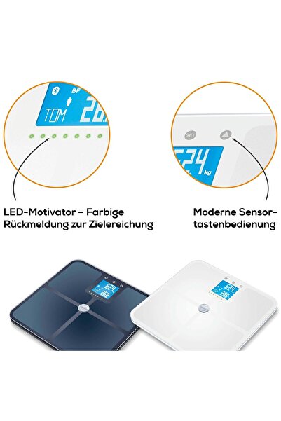 Beurer Bf 950 Diyagnostik Banyo Terazisi (HAMİLELİK MODU MEVCUT) Bluetooth Ba...