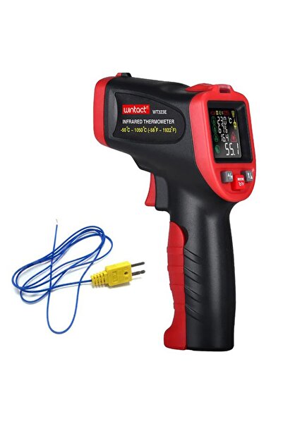 Sevgift WT323E Rutubet Küf Analiz Özellikli Lazer Termometre 1050°C