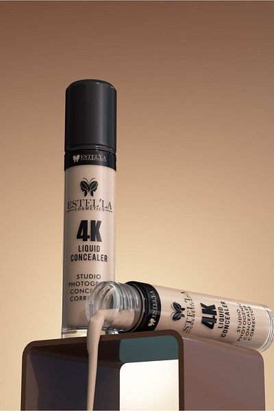 Estella Photogenic Appearance with 4K Liquid Concealer (Liquid Concealer), Hide the Imperfections on Your Skin