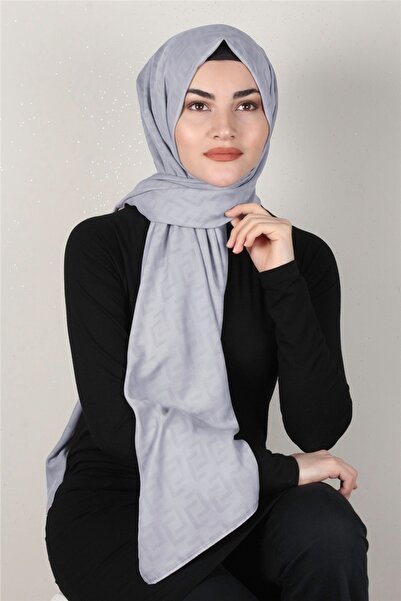 PİRAMİT Alya Fresh Şal 2525-15 Açık Mavi