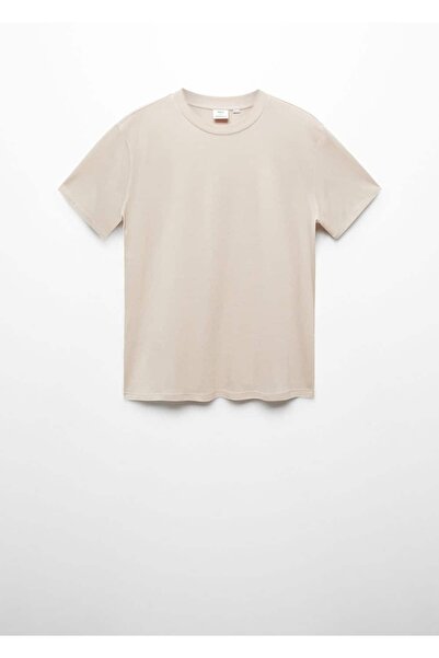 MANGO Man Merserize Slim Fit Tişört