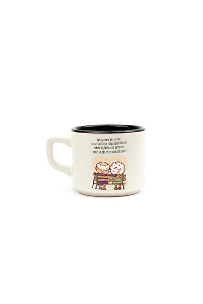Kırtasiye Ofisi My Blood Pressure Even Printed Black Venus Mug