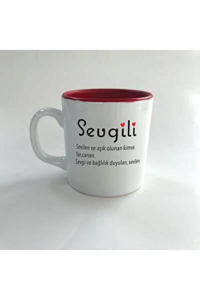 Kırtasiye Ofisi عزيزي كوب أحمر متعدد مطبوع