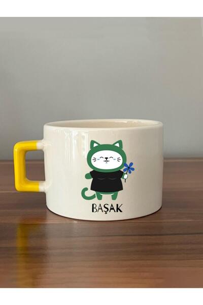 Kırtasiye Ofisi كوب C باللون الأصفر مع علامة برج العذراء وطبعة مضحكة على شكل ...