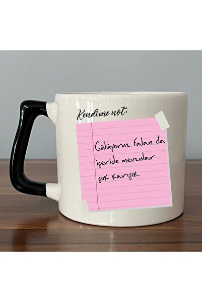 Kırtasiye Ofisi Note to Self: We Are Laughing and So on Inside, Mixed Printed...