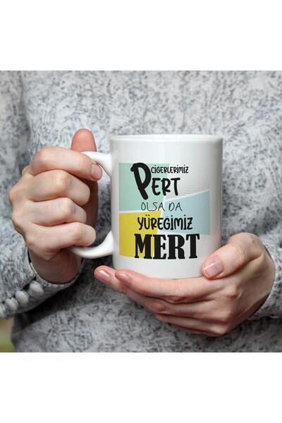 Kırtasiye Ofisi كوب أبيض مطبوع عليه عبارة "إذا كان كبدنا بيرت