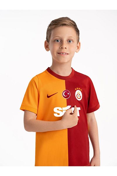 Galatasaray 2023 / 2024 Licensed Kids Home Jersey - Lion with Wooden Box
