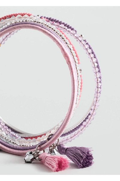 MANGO Kids Beaded Bracelet