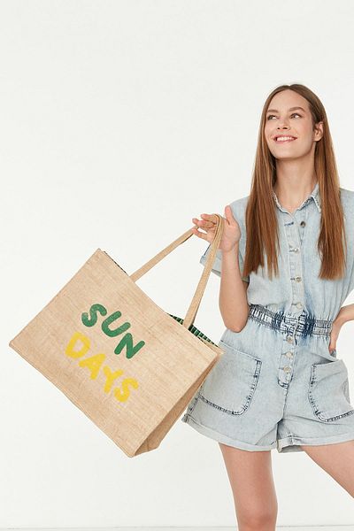 C&City Strandtasche Y8670-22 Mehrfarbig
