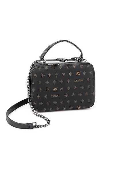 Armine Black 122 Model Printed Bag