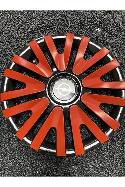 YILAPJANT Opel 14 Inc Kırmızı Renkli Jant Kapağı Kırılmaz