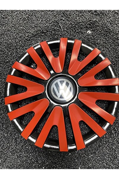 YILAPJANT Volkswagen 14 Inc Kırmızı Renkli Jant Kapağı Kırılmaz