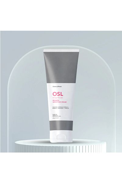 OSL Omega Skin Lab OSL Redness Smoother Cream 75ML – Hautpflegelösung mit Vitamin E, Sheabutter, Bisabolol, Helich
