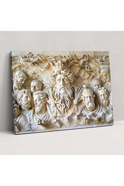 Popcas Antik Tanrılar Rölyef Duvar Sanatı - Klasisizm, Ev Dekorasyonu, Klasisizm, Duvar Dekorasyonu