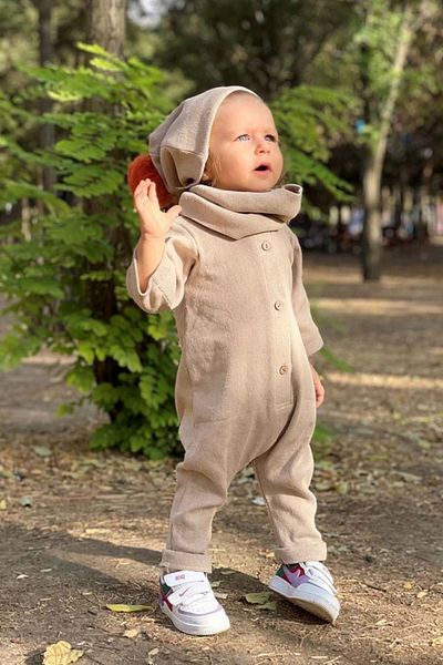 Ares Kids Fashion Wide Camisole Knitted Fabric Set of 3 Jumpsuit