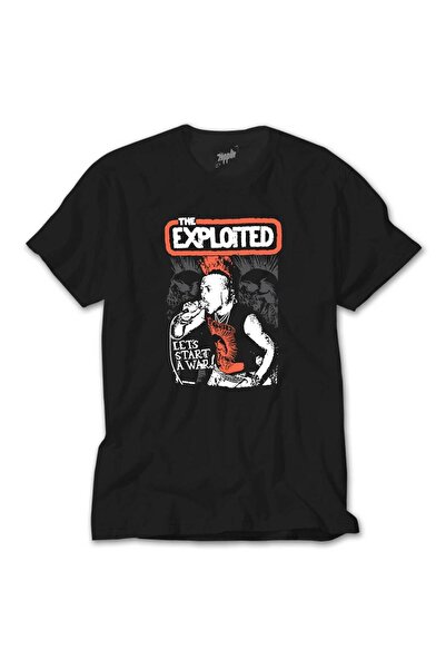 Karadeniz Μαύρο μπλουζάκι The Exploited on Stage