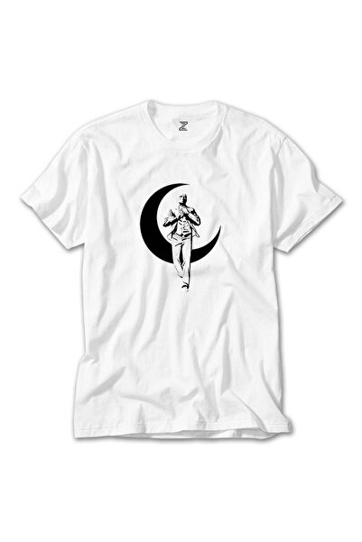 Generic Brand Moon Knight skica bela majica