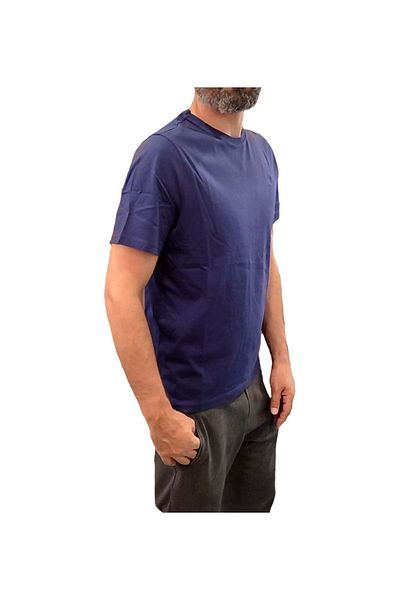 lumberjack M-CT102 BSC 3FX Navy Blue XL T-Shirt - ST06063-DARK BLUE-XL