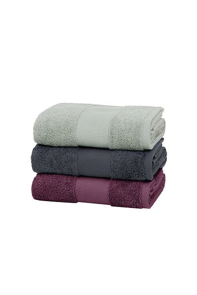Yataş Set de prosoape pentru mâini/față/cap Essentials din 3 piese - 50x90 cm