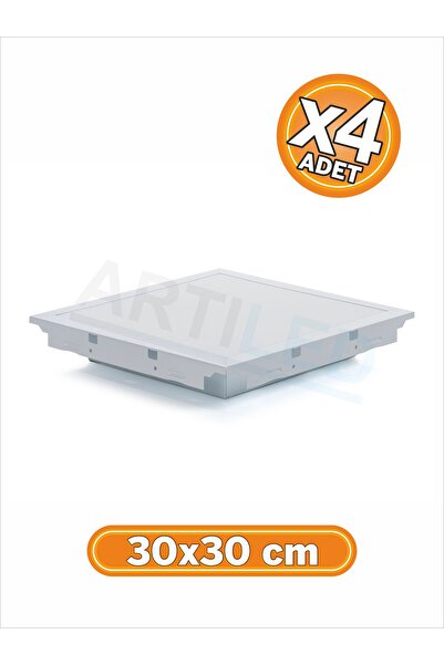 ARTILED 4 ADET 30X30 CLİPİN ASMA TAVAN LED ARMATÜR 6500K BEYAZ IŞIK 20W