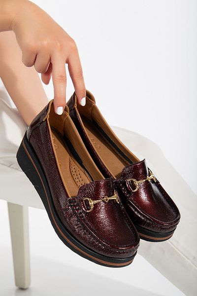 Clever Daily Comfortable Wedge Heel Shoes Ballerinas