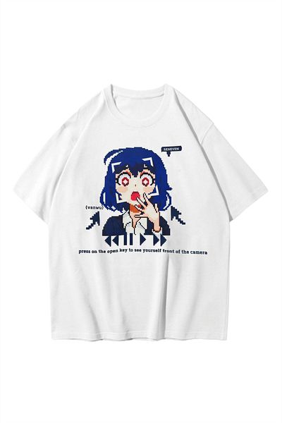 Carpe Yourself Camera Oversize T-shirt