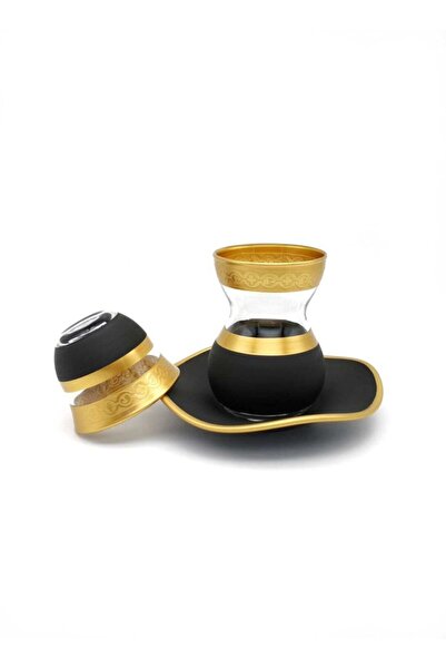 ÖzcamKristal 18 Parça 6 Kişilik Çay Takımı