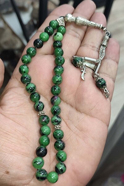 TAŞÇIZADE 8 ملم أنيوليت مسبحة من الحجر الطبيعي