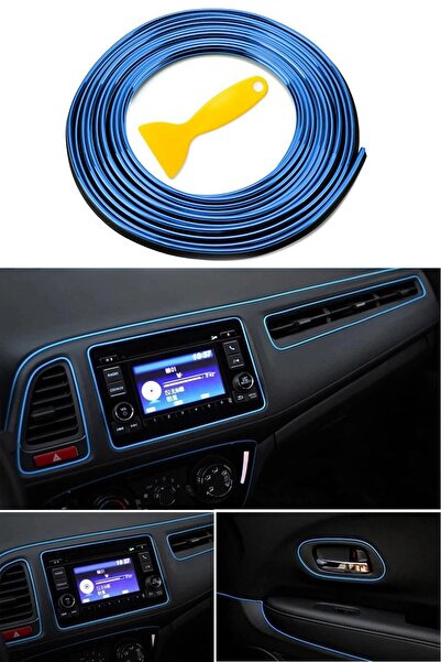 Mega Oto Market شريط حبل داخلي من Trim Wick باللون الأزرق من الجيل الجديد مطل...