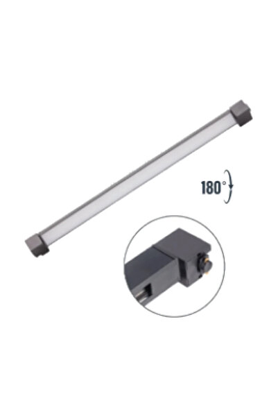 ALLES ZMR 40W SİYAH KASA OPAK LINEER RAY SPOT