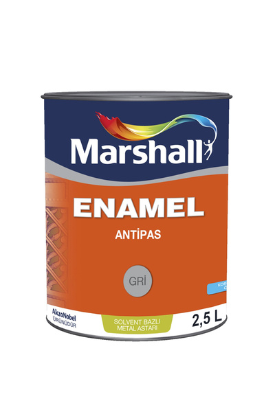 Marshall Enamel Antipas Gri 2,5 Lt. (3,5 KG)