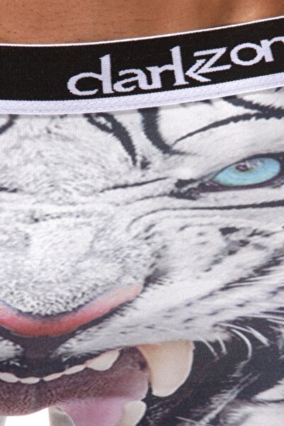 darkzone Ανδρικά 3d μπόξερ με μοτίβο Tiger