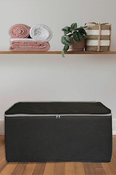 ADARYA HOME 6 τεμάχια γκρι μεγάλου μεγέθους επίπεδη τσάντα - 65x45x22cm