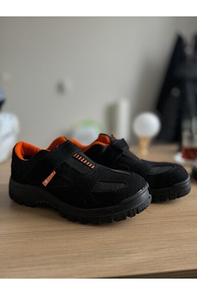 DDK SVM İş Güvenliği Ayakkabısı Çelik Burun Süet Siyah