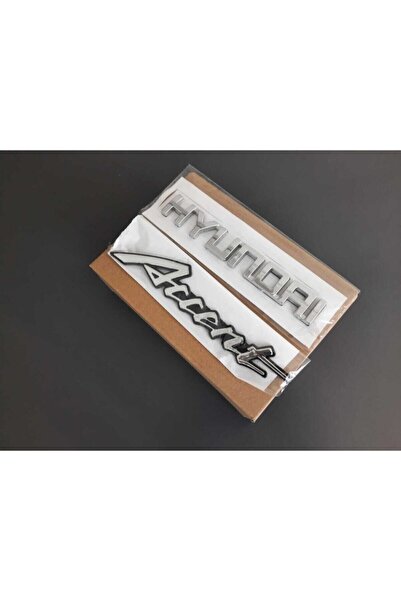 Hyundai Accent Admira Kasa Bagaj Yazısı 2 Li Takım-yüksek Kalite