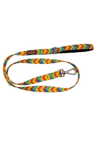 Tailpetz Rainbow Dog Walking Strap 140 cm X 2 cm