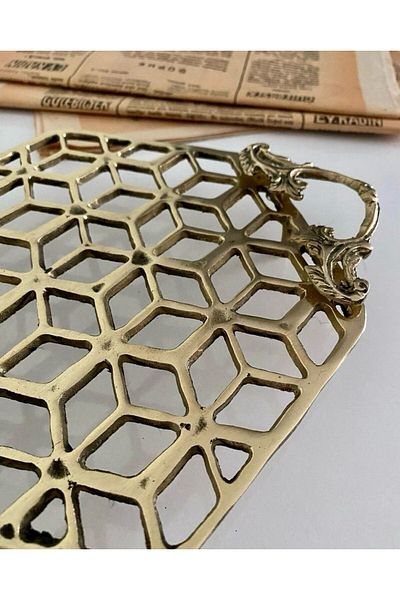hediye RICE CAST TABLE WITH HONEYCOMB TEAP RACK COOKER MAT PRESENTATION PRESENTATION HOME DECOR GIFT
