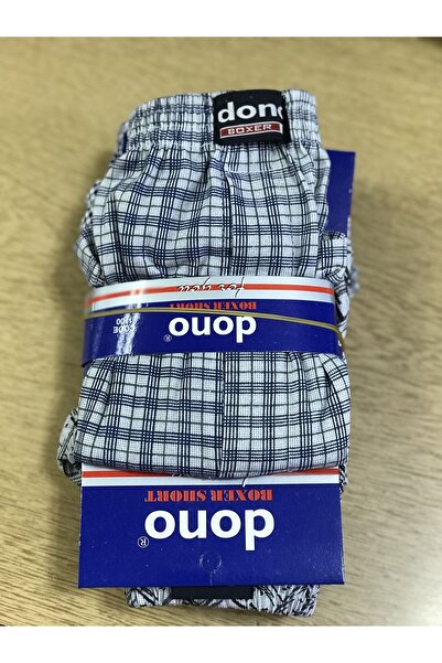 Dono Erkek %100 Pamuk 5 Li Paket Karışık Renk 1.Kalite Boxer Şort