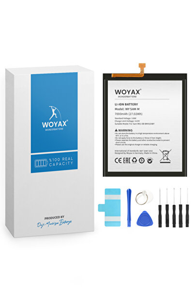 woyax By Deji Samsung Galaxy M51 Ile Uyumlu Premium Batarya