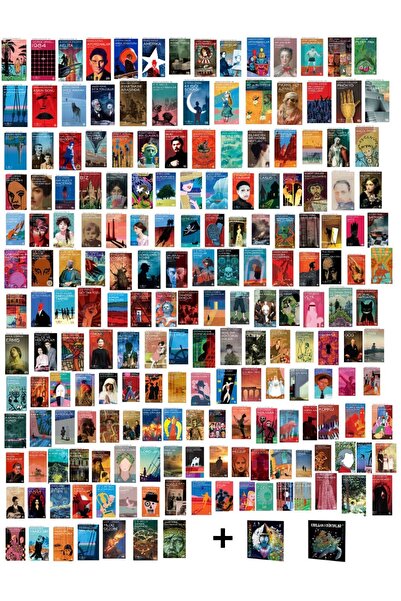 TÜRKİYE İŞ BANKASI KÜLTÜR YAYINLARI Modern Klasikler Serisi 192 Kitap Tam Set - Kırılgan Dünyalar Hediyeli